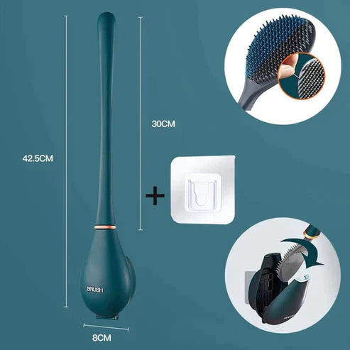 CleanSoft™ - Hygienic and modern toilet brush made of silicone (1+1 FREE)