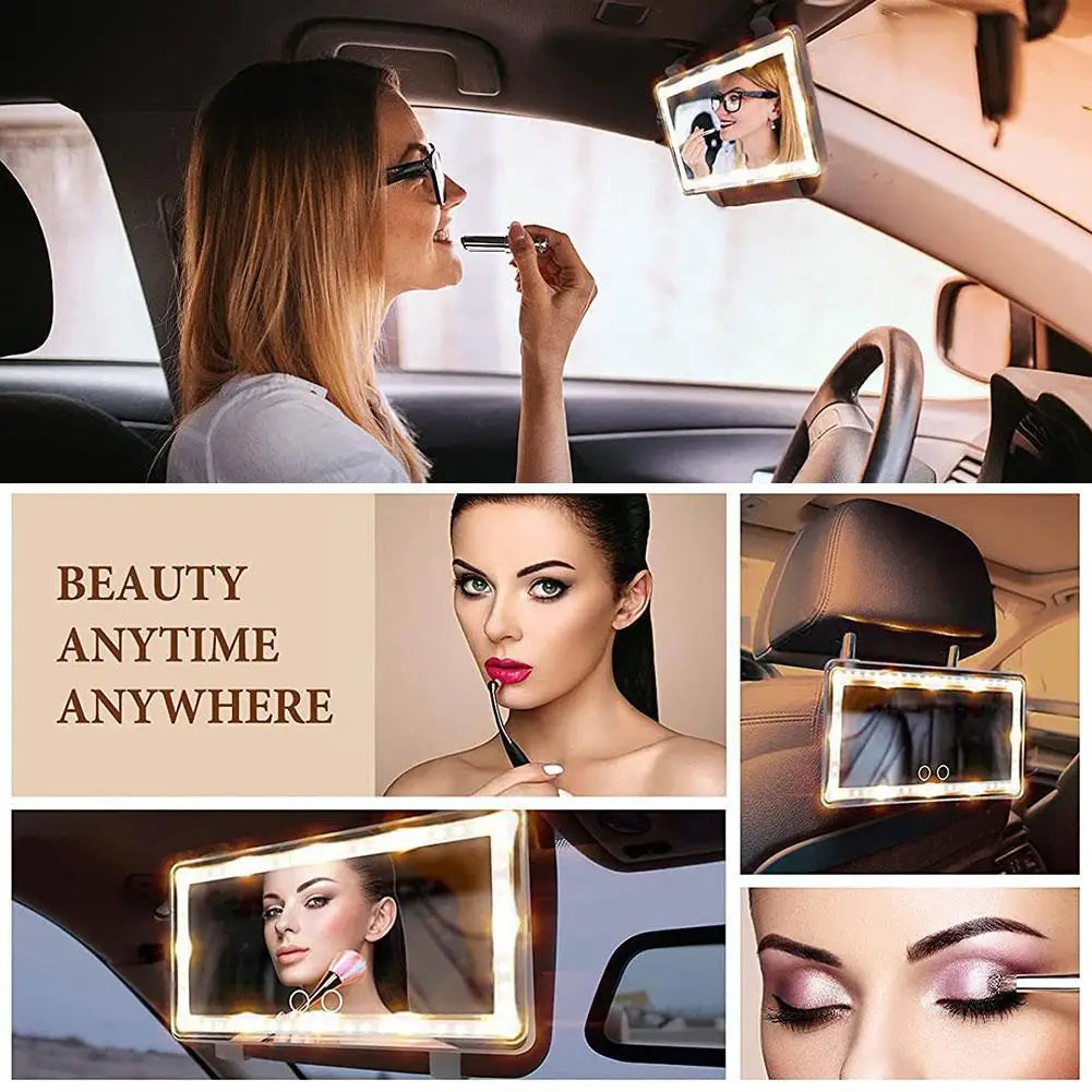 Car sun visor make-up mirror - 50% OFF