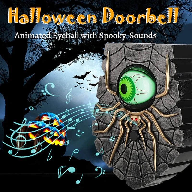 50% Discount | SpiderBell™ Halloween doorbell