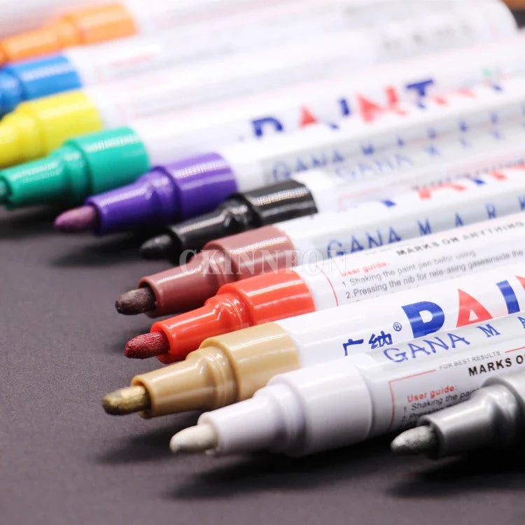 Paintire Waterproof Paint Pens for Car Tires | 8-Pack