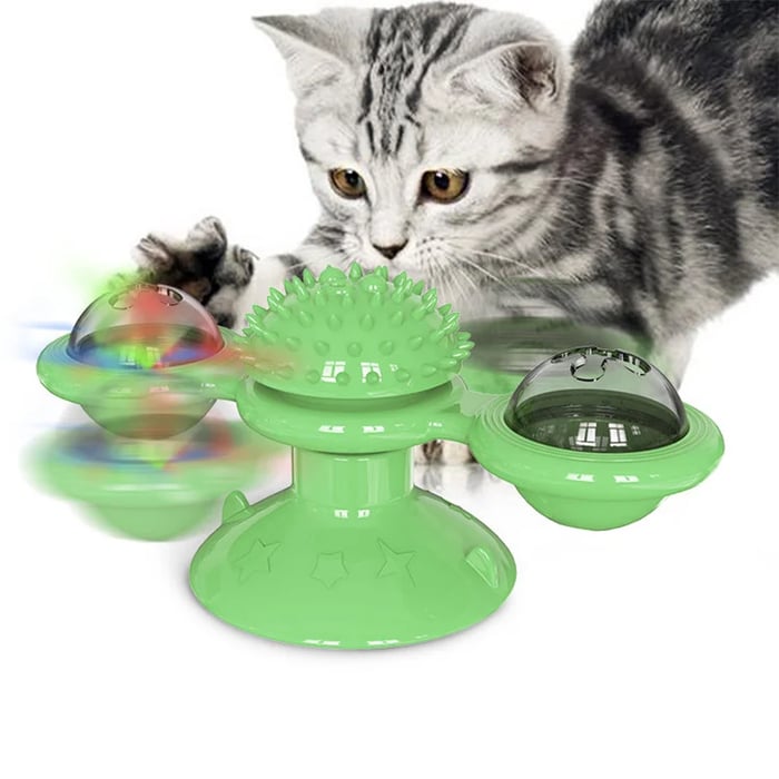 1+1 FREE | Spinning Ball™ - Interactive Spinning Wheel Cat Toy