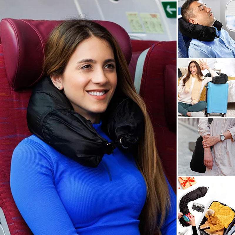 PackSmart™ - Inflatable clothing Travel neck pillowcase - 1+1 FREE