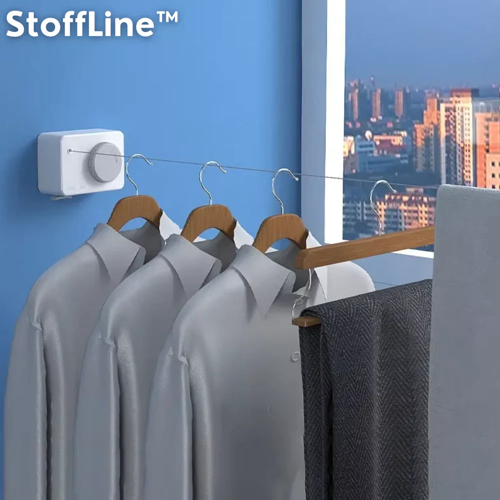 StoffLine™ Invisible Retractable Clothesline | 50% OFF