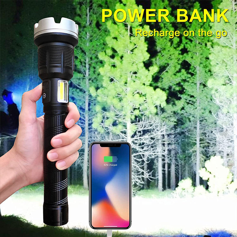 UltraLight™ - Rechargeable, powerful LED Flashlight (50% DISCOUNT)