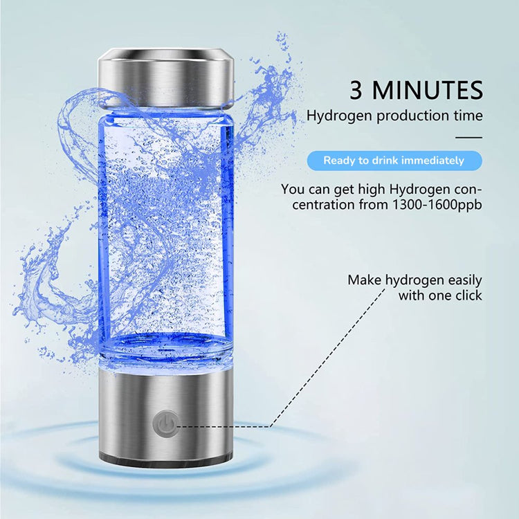 (50% Discount) - HealthLock - Hydrogen Generator Ion Water Bottle - A natural way to stay healthy and hydrated!