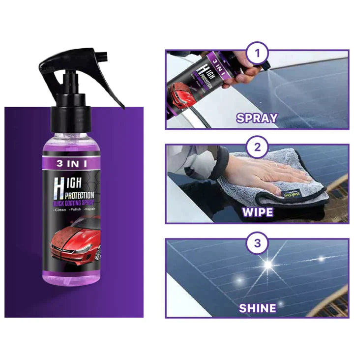 NanoSpray™ Ceramic Coating Spray | 1 + 1 FREE