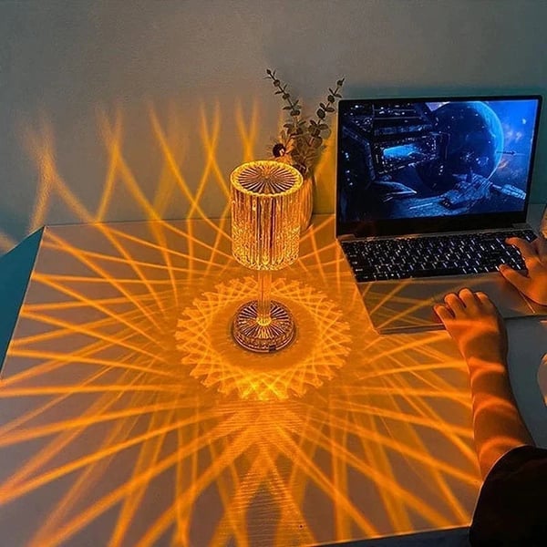 Crystal Lamp - Controllable with touch controls!