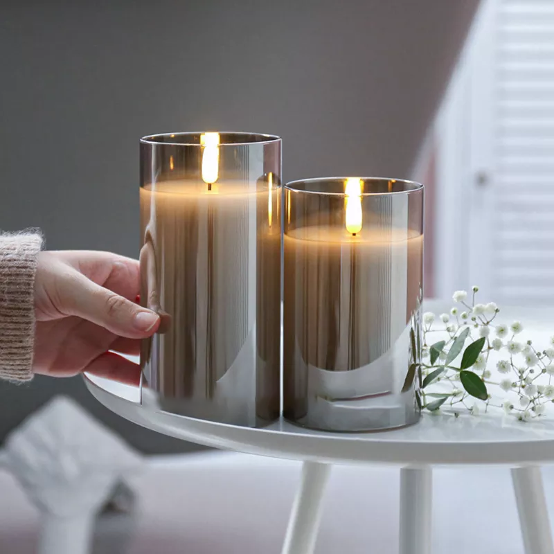 Glimglow™ | Elegant Flameless LED Candle Set