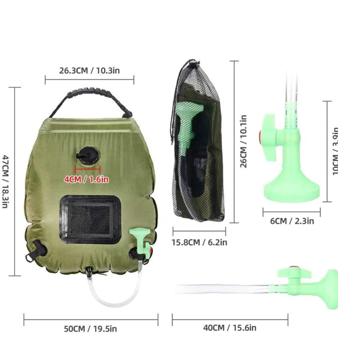 TrailShower™ - Outdoor Shower Bag