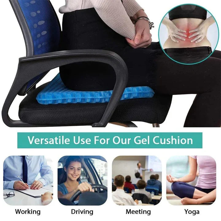 SoftSeat™ Comfortable gel seat cushion | 50% discount