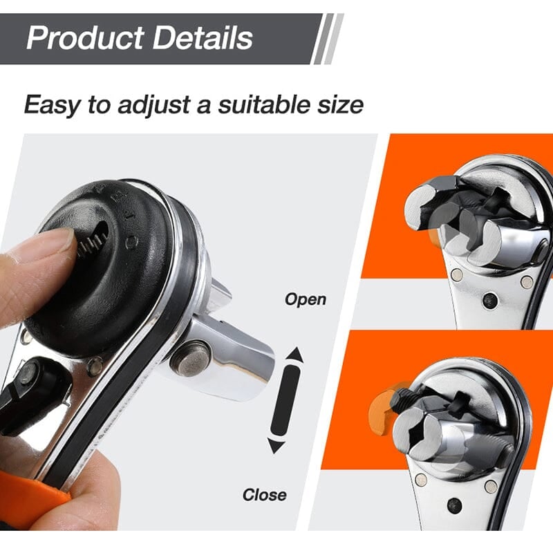 MagicWrench™ - Adjustable Ratchet Wrench Unit Motor