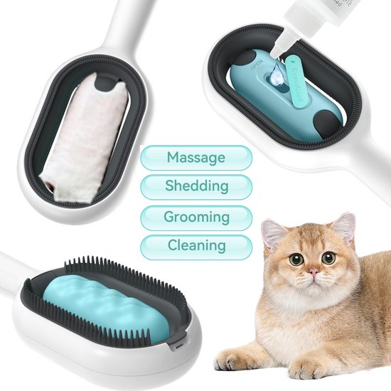 FastBrush™ Pro 3-in-1 cat brush