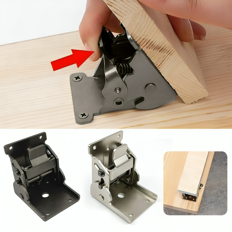 2+2 FREE | LockMount - Self-Locking Folding Hinge [Last Day Discount]