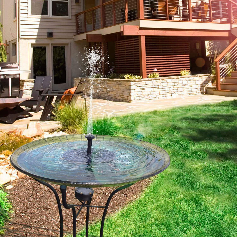 Solar-powered fountain | Create an oasis anywhere! - 50% SALE