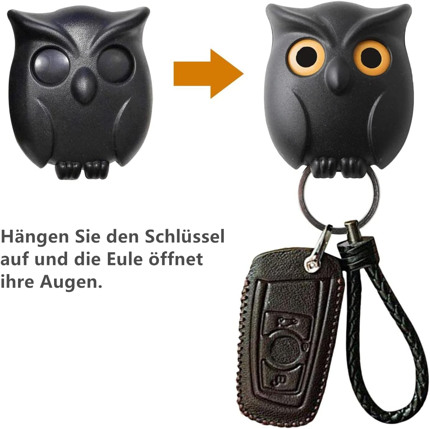 OwlKey™ | Magnetic night owl keychain - 1+1 FREE