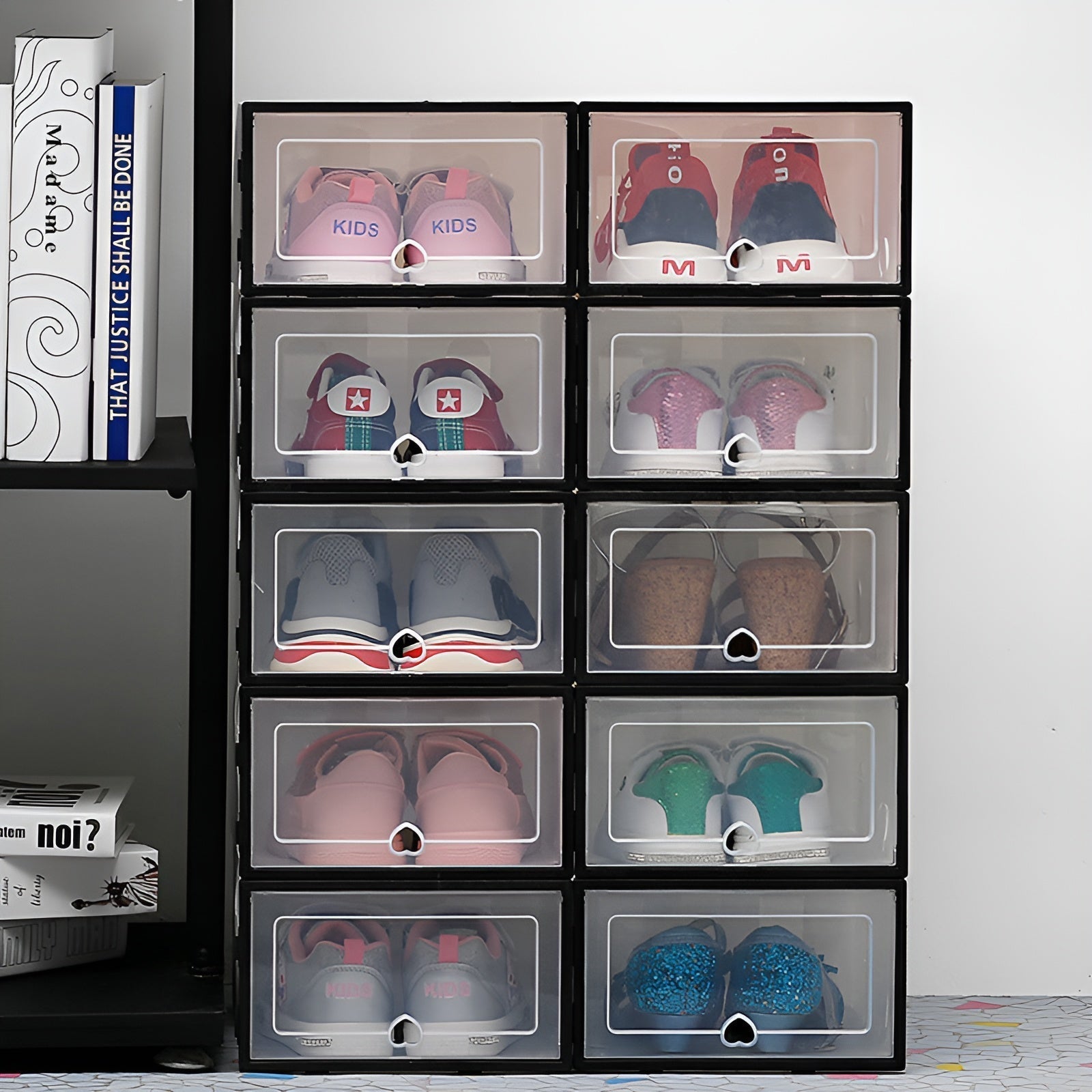 3+3 FREE | ShoeStorage™ - Transparent storage box for shoes