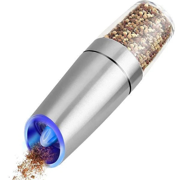 Electric Salt and Pepper Mill (stainless steel)