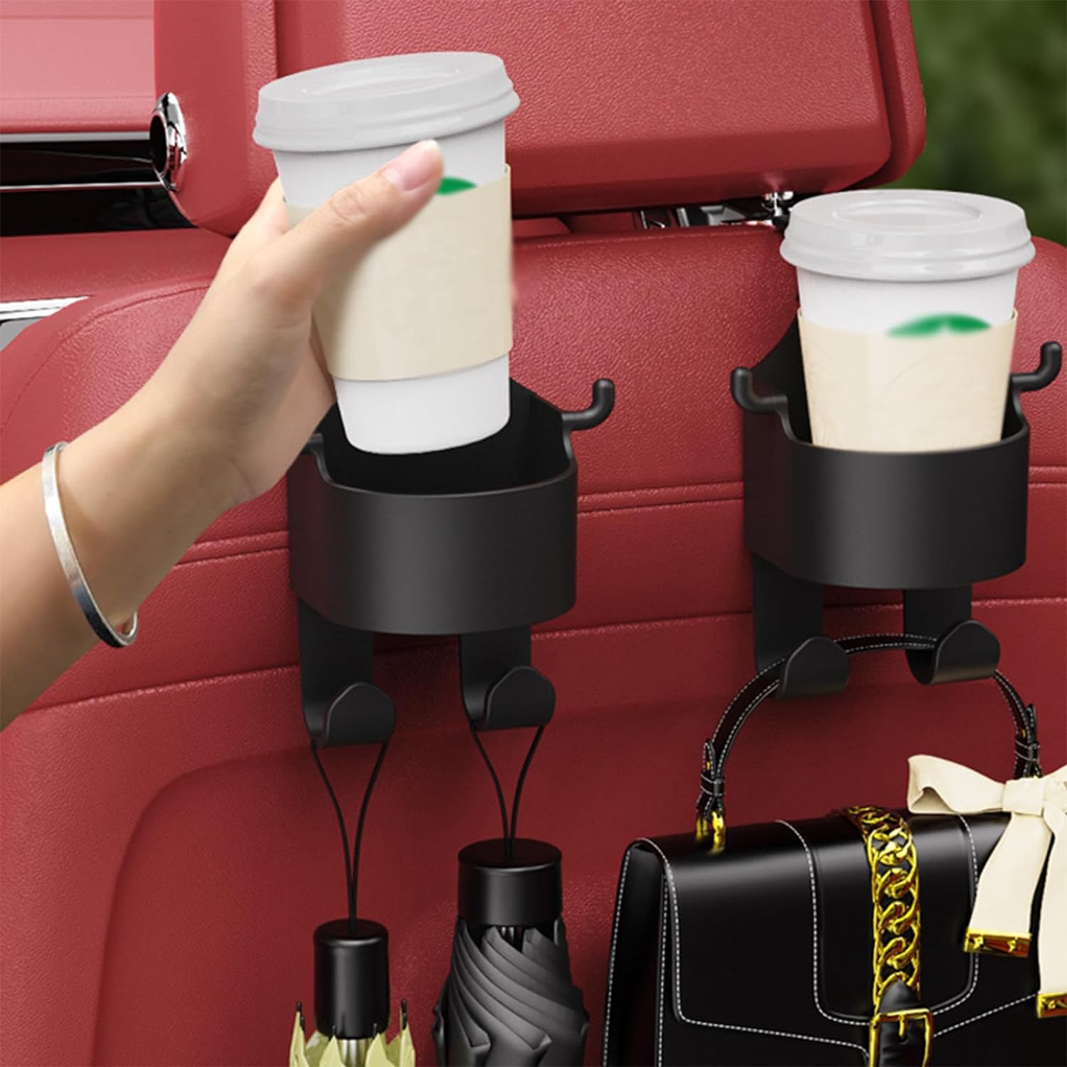 2+2 FREE | CupMan™ - Hanging cup holder for car back seat [Last day discount]