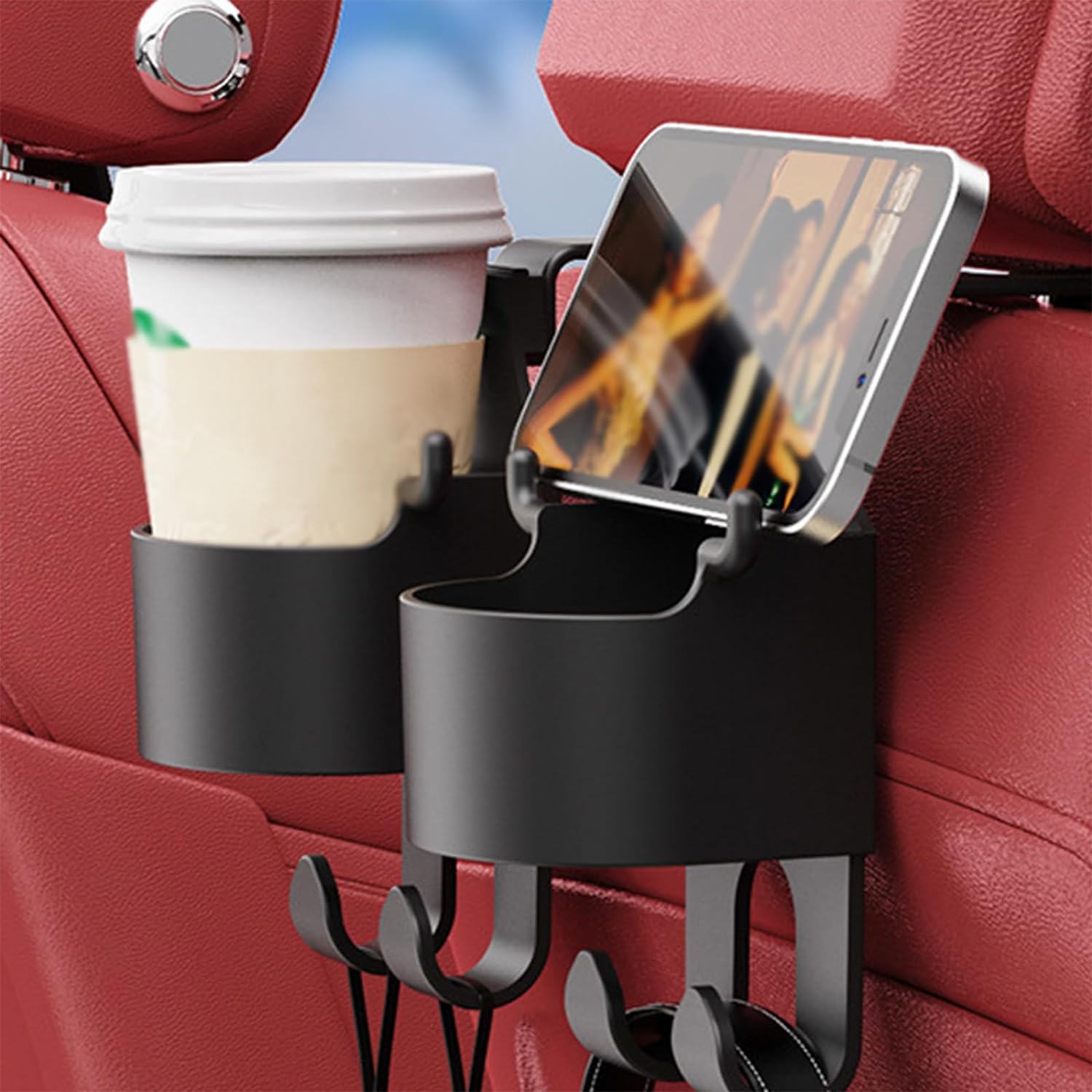 2+2 FREE | CupMan™ - Hanging cup holder for car back seat [Last day discount]