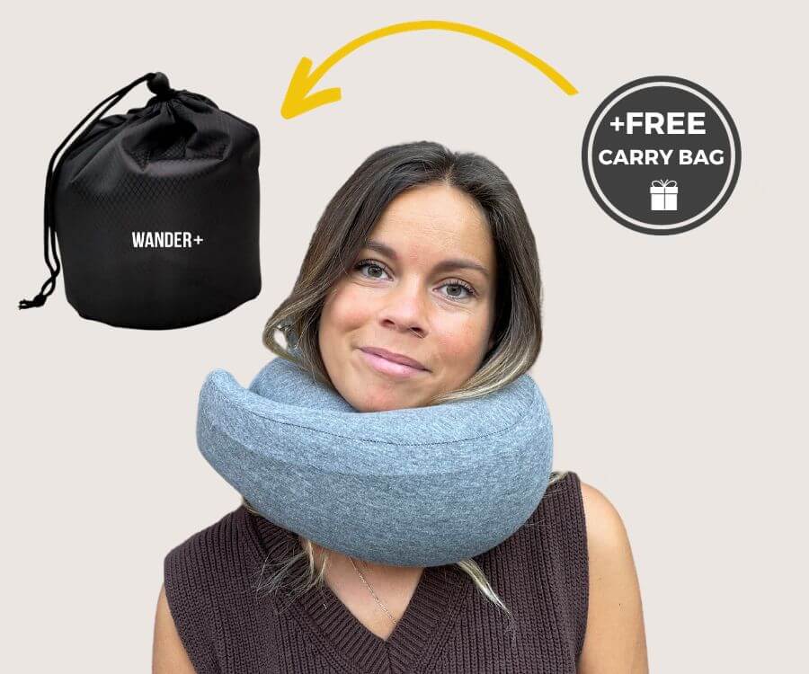 TravelEase Pillow | Prevents neck pain and stress