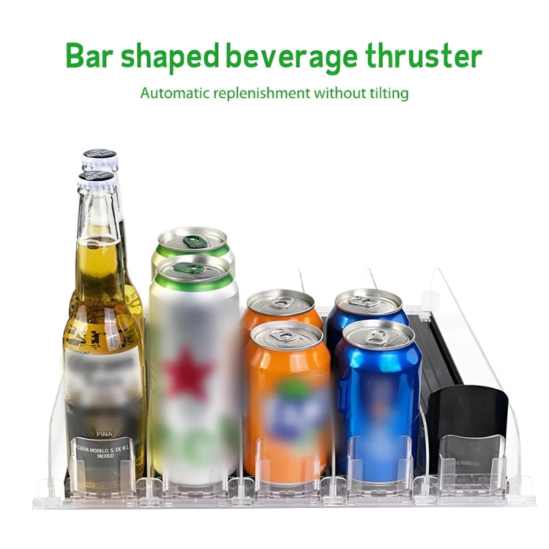 FridgeCaddy™ - refrigerator beverage organizer