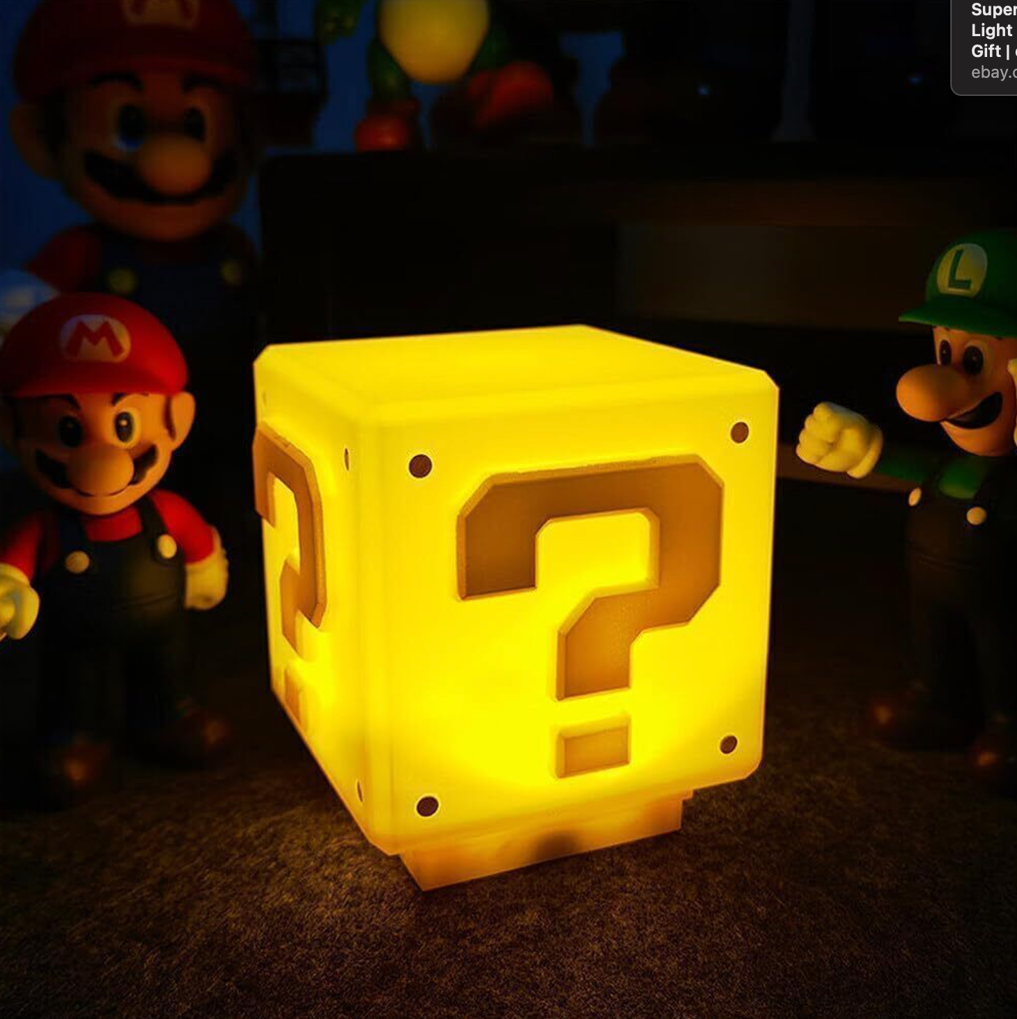 Maribox™ - Mario cube lamp