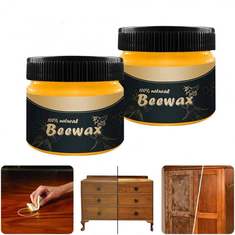 Beeswax™ organic wood furniture polish | 1+1 FREE