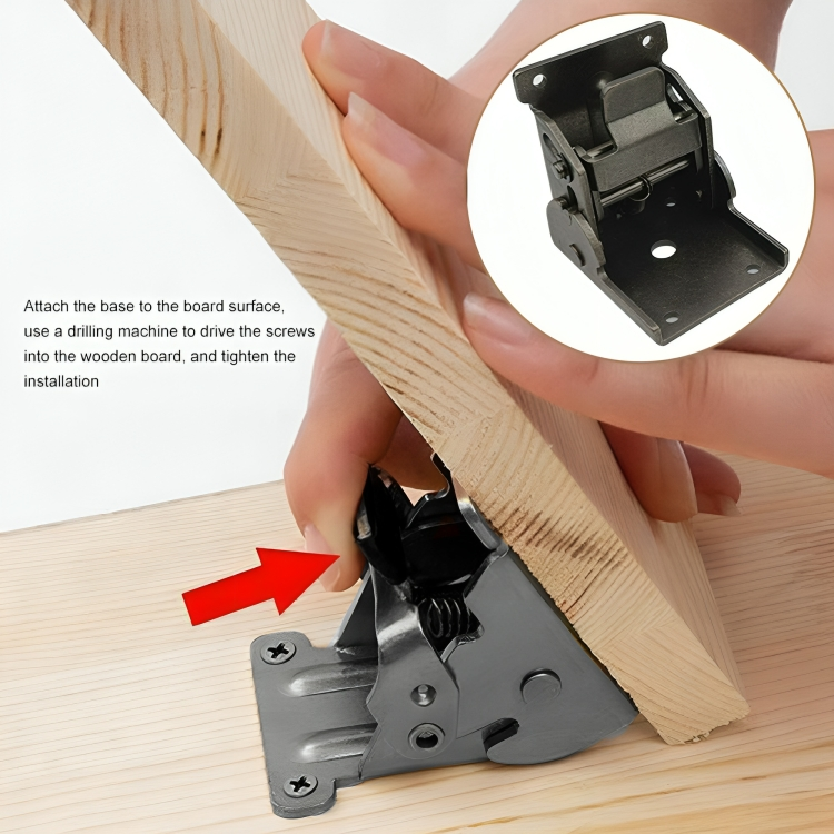 2+2 FREE | LockMount - Self-Locking Folding Hinge [Last Day Discount]