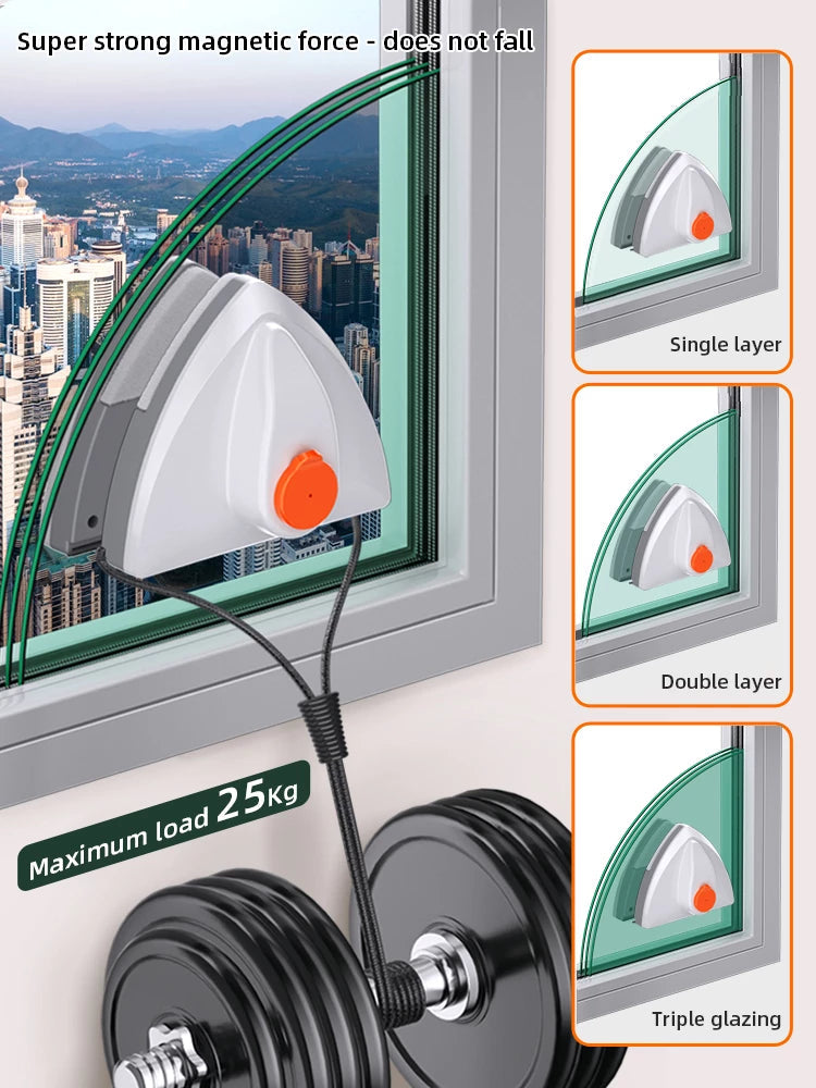 ClearWindow™ - Magnetic glass window