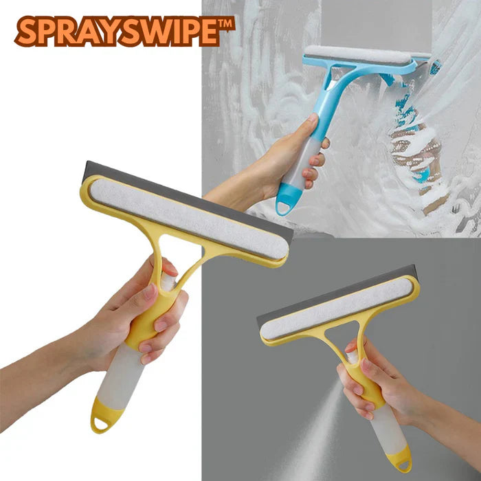 SpraySwipe™ Cleaning Mop with squeegee | Temporary 50% Discount