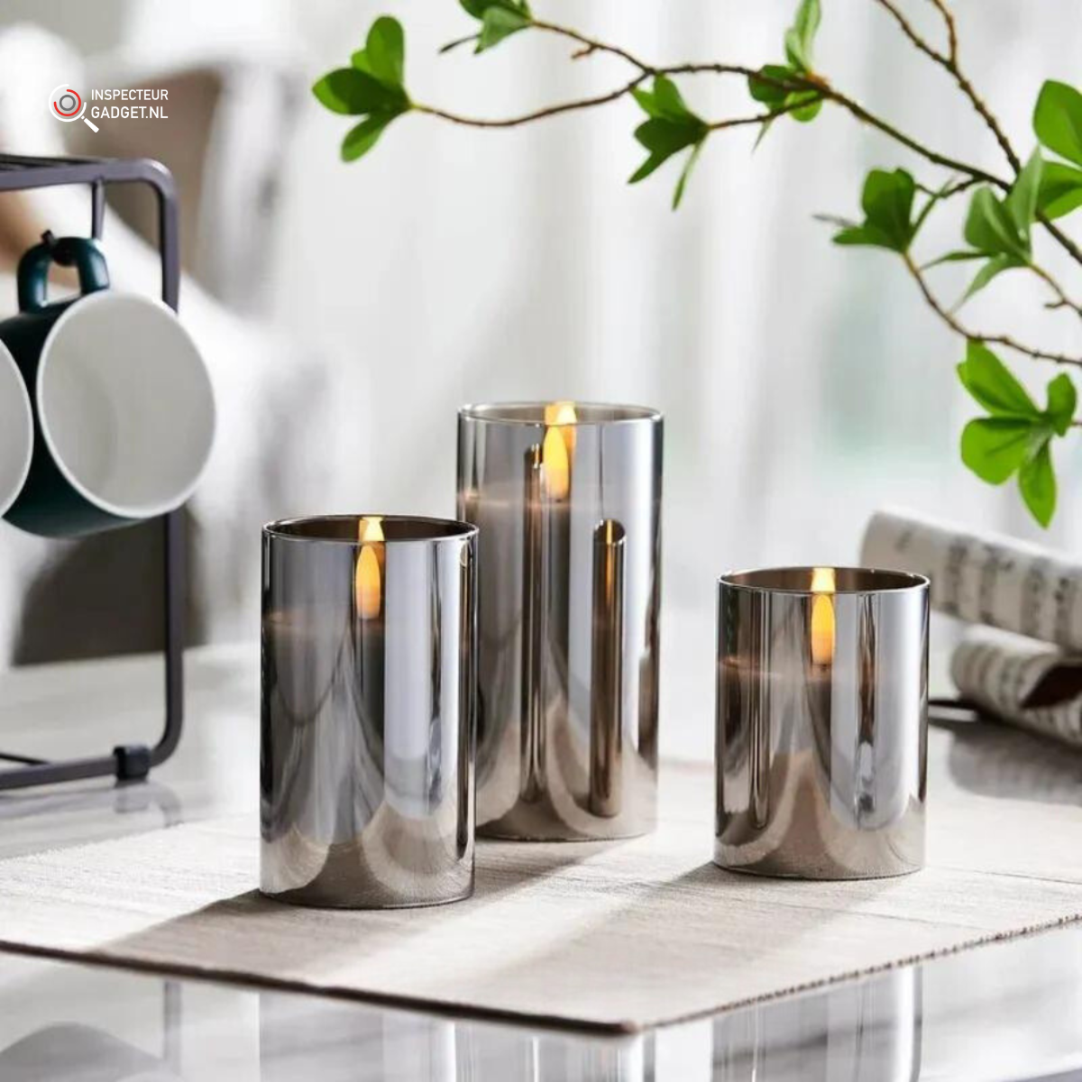 Glimglow™ | Elegant Flameless LED Candle Set