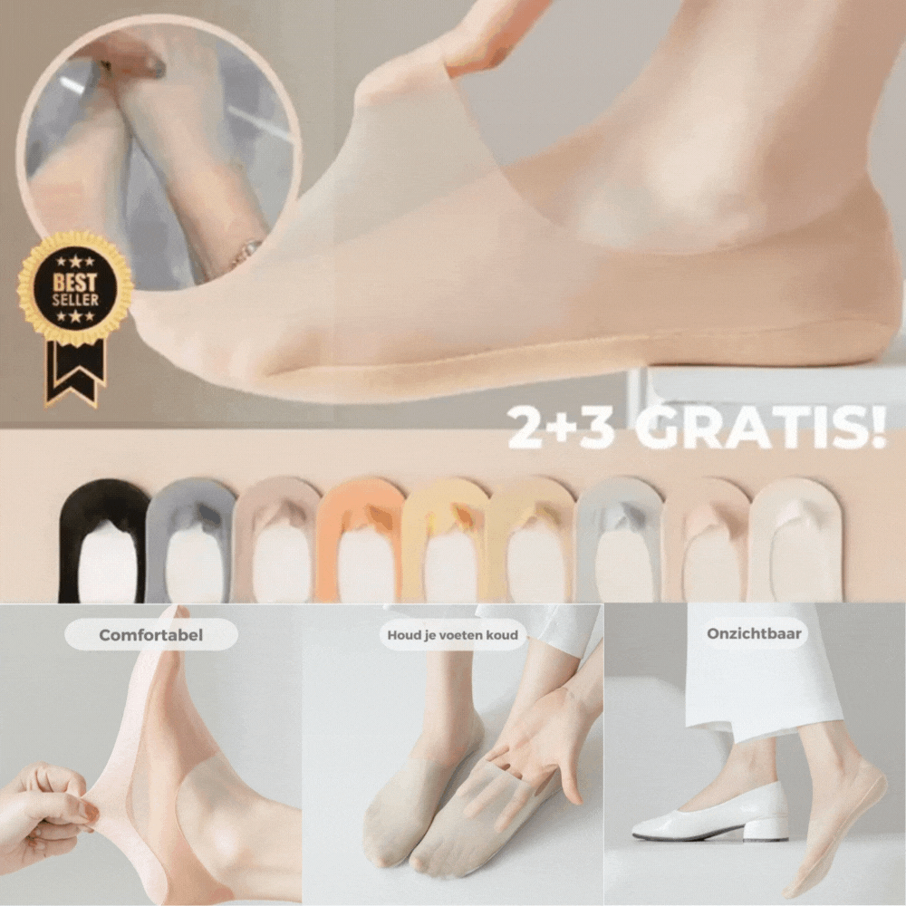2+3 FREE | Comfy™ - Ice Cream silk socks [Last day discount]
