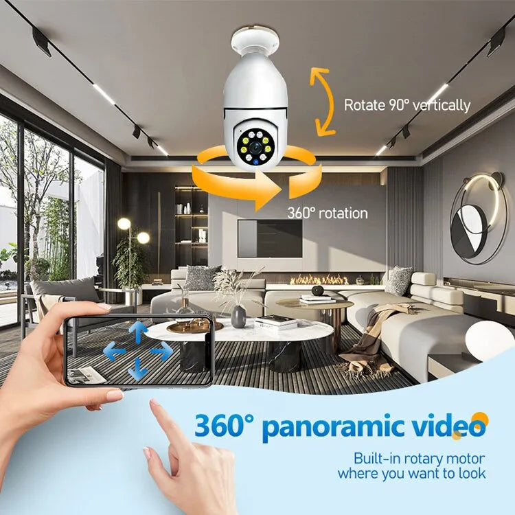 SafeMax™ 360° Wireless Security Camera