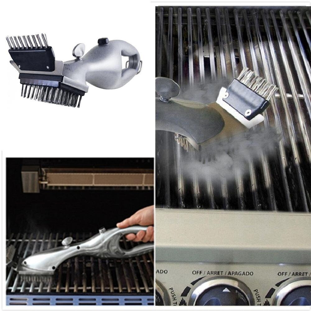 GrillCleaner™ - BBQ Grill Brush Scraper Cleaner - 1+1 FREE