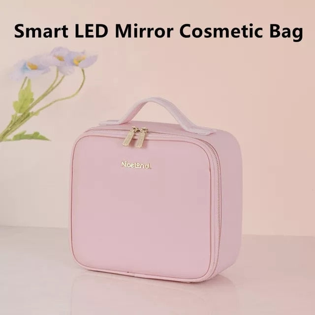 MakeUpBag™ | The makeup bag including LED mirror for every occasion!