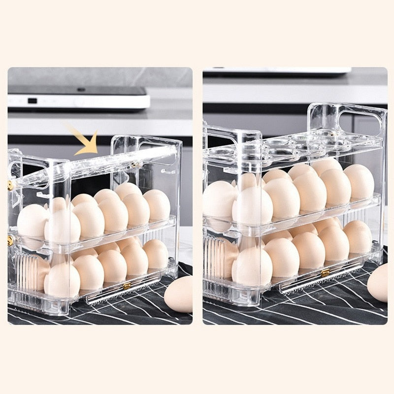 EggHolder™ - Egg storage box with three layers - 1+1 FREE