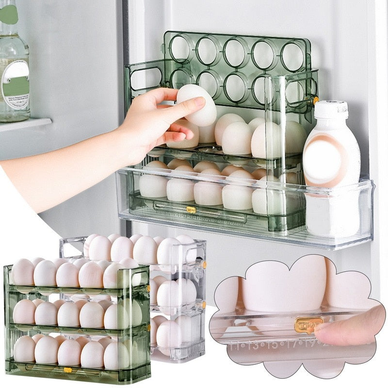 EggHolder™ - Egg storage box with three layers - 1+1 FREE