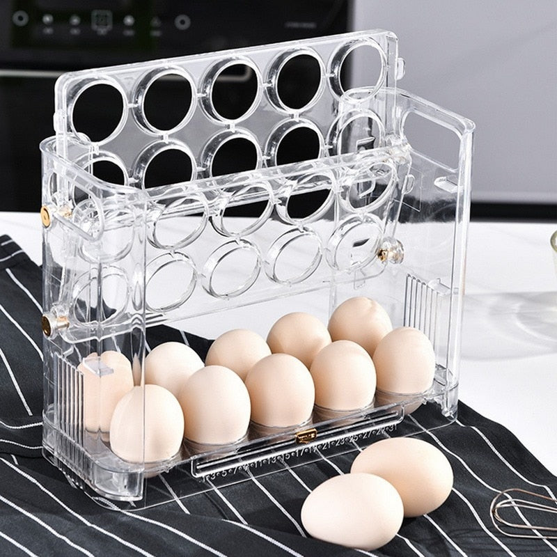 EggHolder™ - Egg storage box with three layers - 1+1 FREE