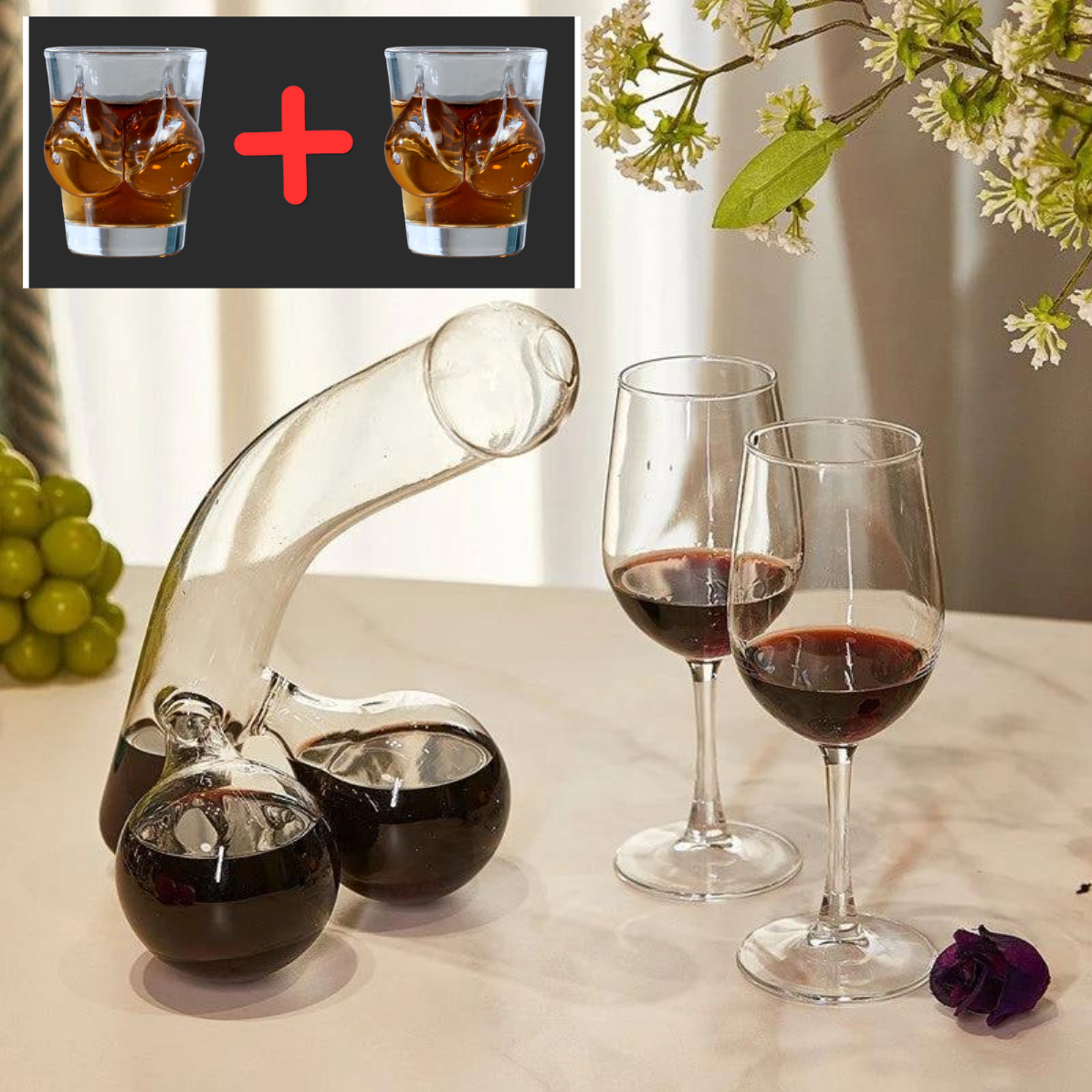 Decanter™ | Unique decanter for wine or whisky