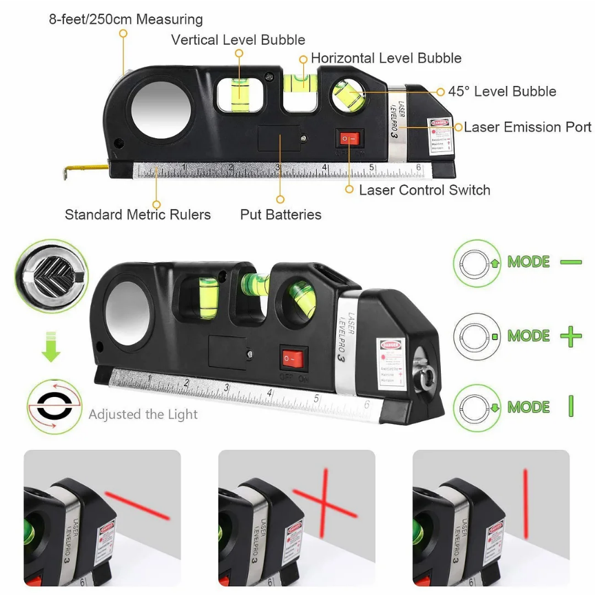 LevelEase™ - Precision Laser Measurement (50% DISCOUNT)