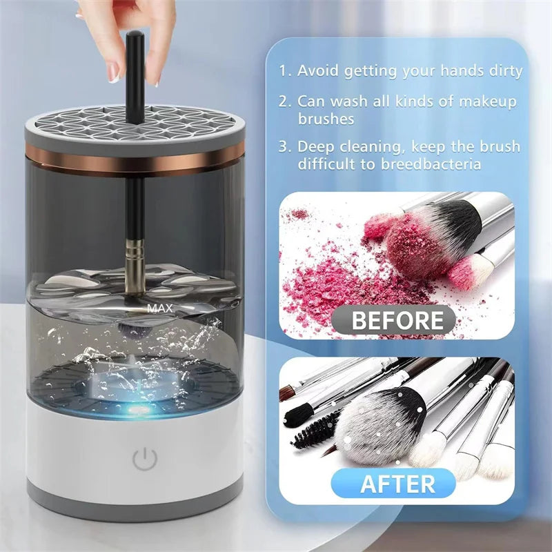 GlamPro - Makeup Brush Cleaner USB-Electric Cleaning [Last Day Discount]