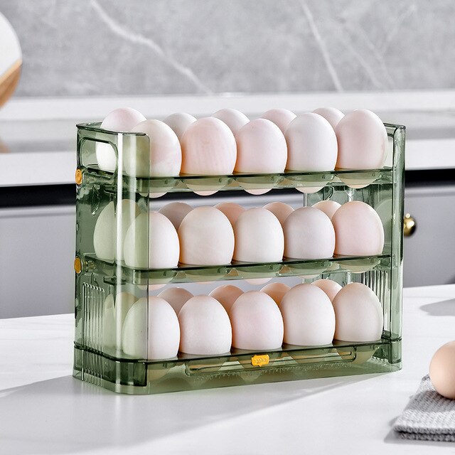 EggHolder™ - Egg storage box with three layers - 1+1 FREE