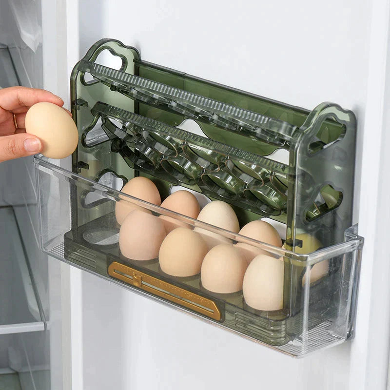 EggHolder™ - Egg storage box with three layers - 1+1 FREE