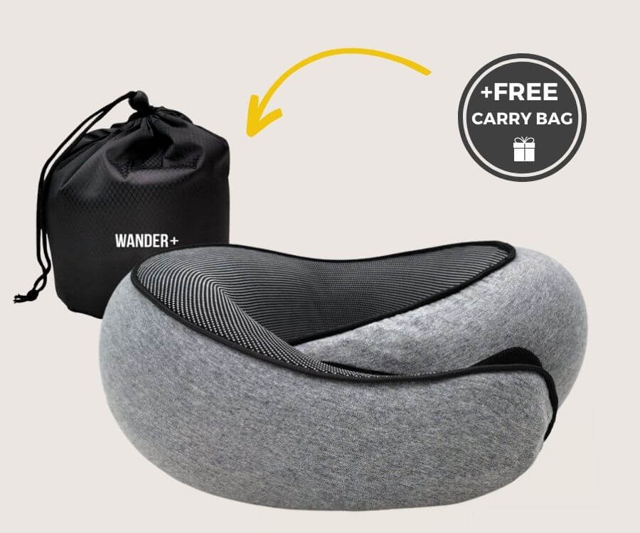 TravelEase Pillow | Prevents neck pain and stress