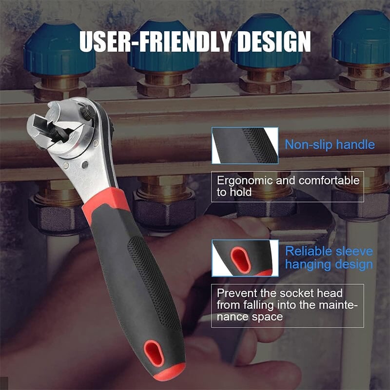 MagicWrench™ - Adjustable Ratchet Wrench Unit Motor