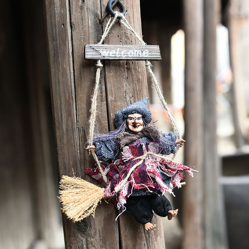 SpookyWitch™ Halloween Witch Hanging Rod | 50% Discount