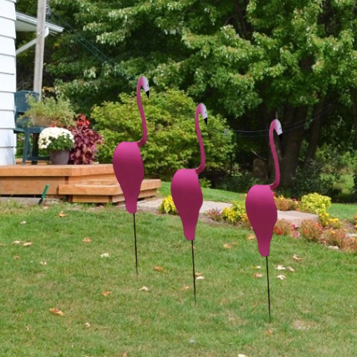 1+1 FREE | SwingingFlamingo™ - Flamingo garden decoration! [Last day discount]