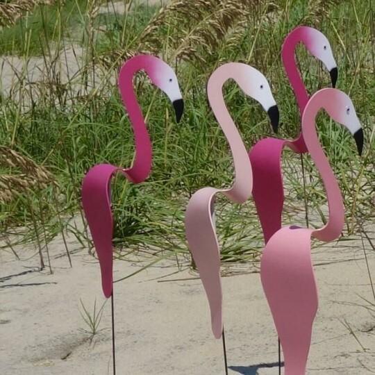 1+1 FREE | SwingingFlamingo™ - Flamingo garden decoration! [Last day discount]