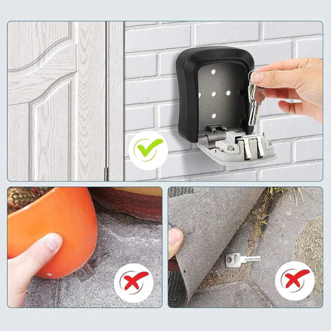 KeyBox™ - Key Safe for Wall Mount