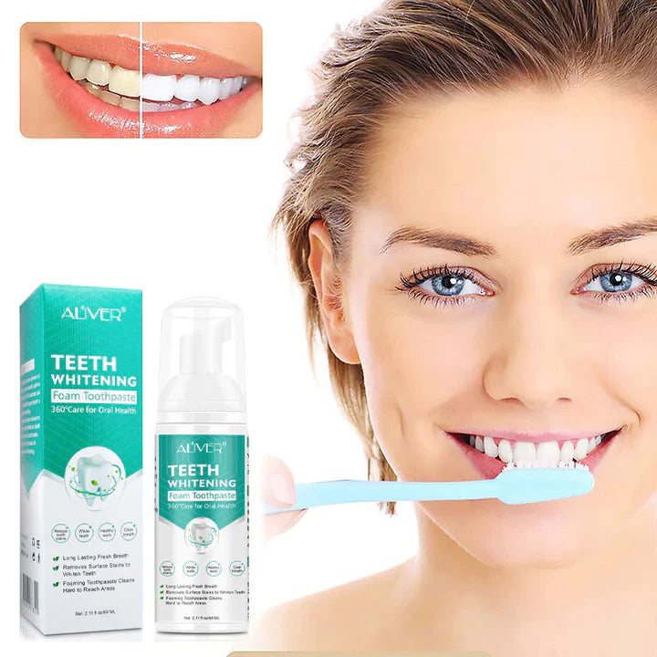 WhiteSmile™ - The solution against yellow teeth! | Temporary 1 + 1 Free